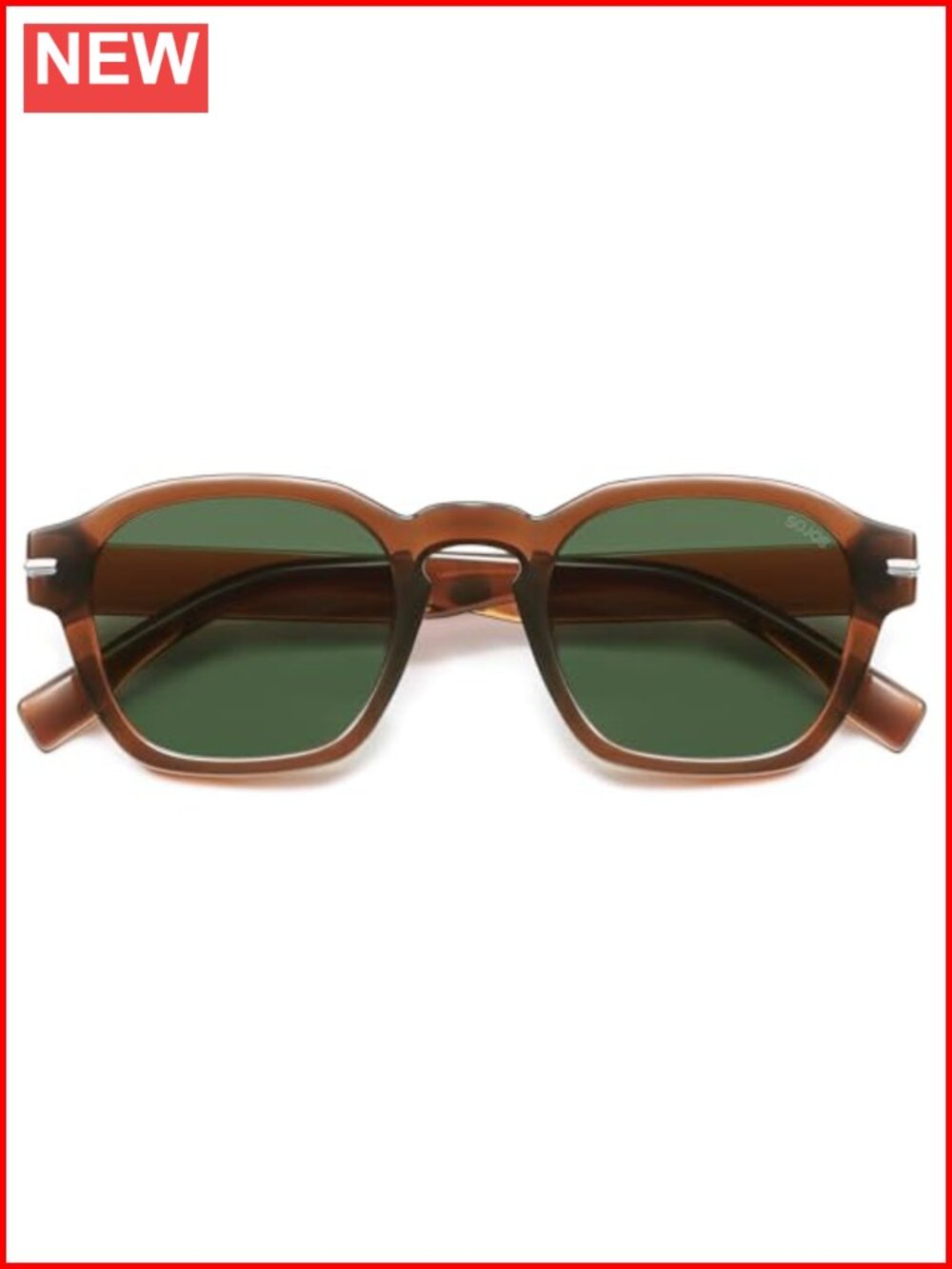 Square Polarized Sunglasses UV400 Full Frame Adult Unisex